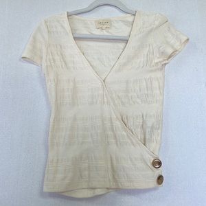 Sézane Wrap Shirt